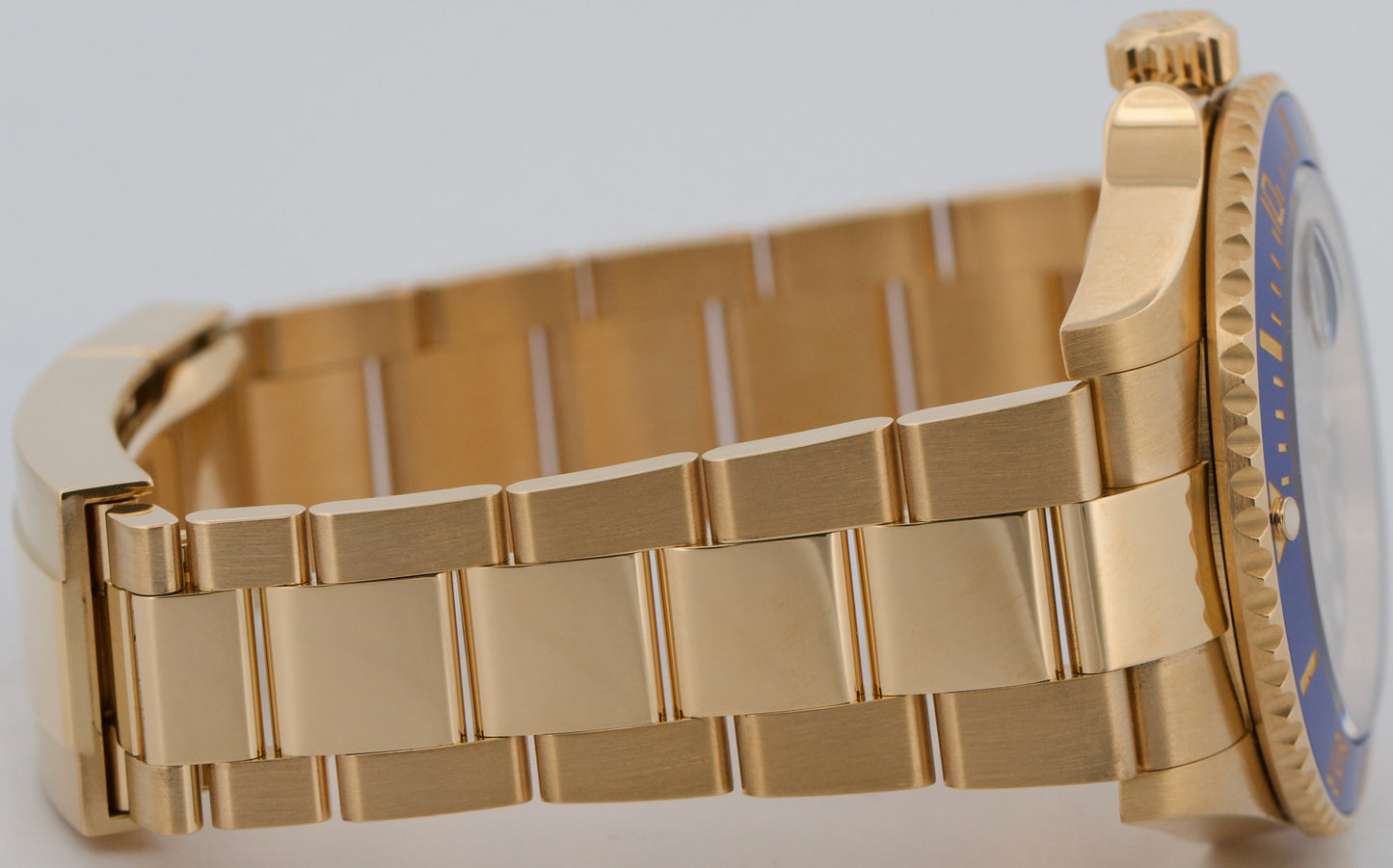 2024 PAPERS Rolex Submariner Date 41 BLUE 18K Yellow Gold 41mm 126618 LB BOX