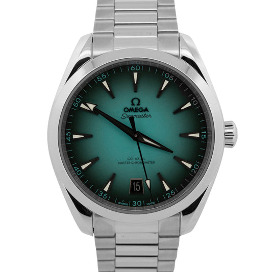 2025 PAPERS Omega Seamaster Aqua Terra Turquoise 41mm 220.10.41.21.03.006 Watch