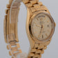 Rolex Day-Date President 1803 Bark Champagne 18K Yellow Gold 36mm Watch