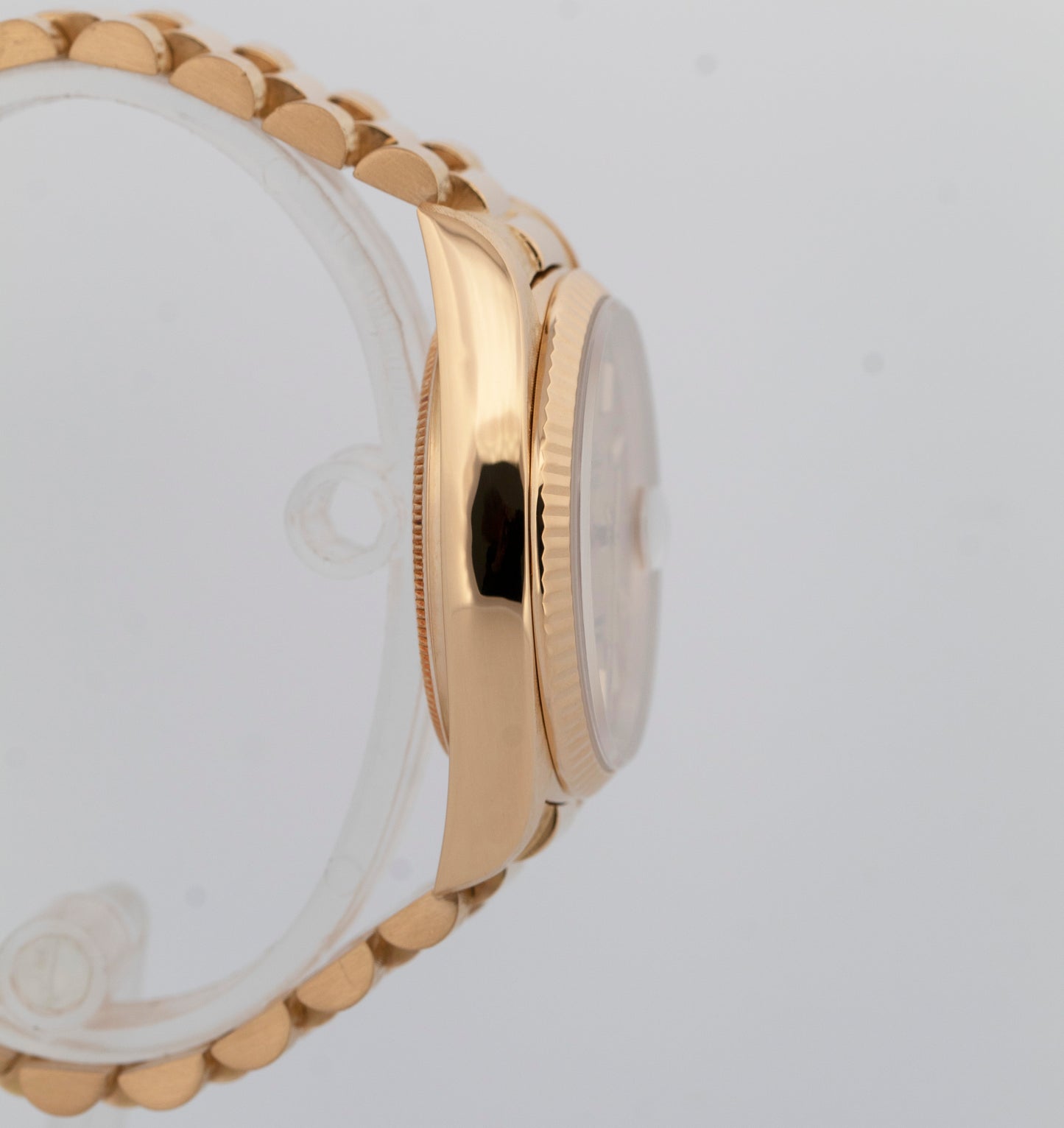 Rolex Day-Date President FLORENTINE Champagne 36mm 18K Yellow Gold Watch 18038