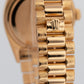 Rolex Day-Date President FLORENTINE Champagne 36mm 18K Yellow Gold Watch 18038