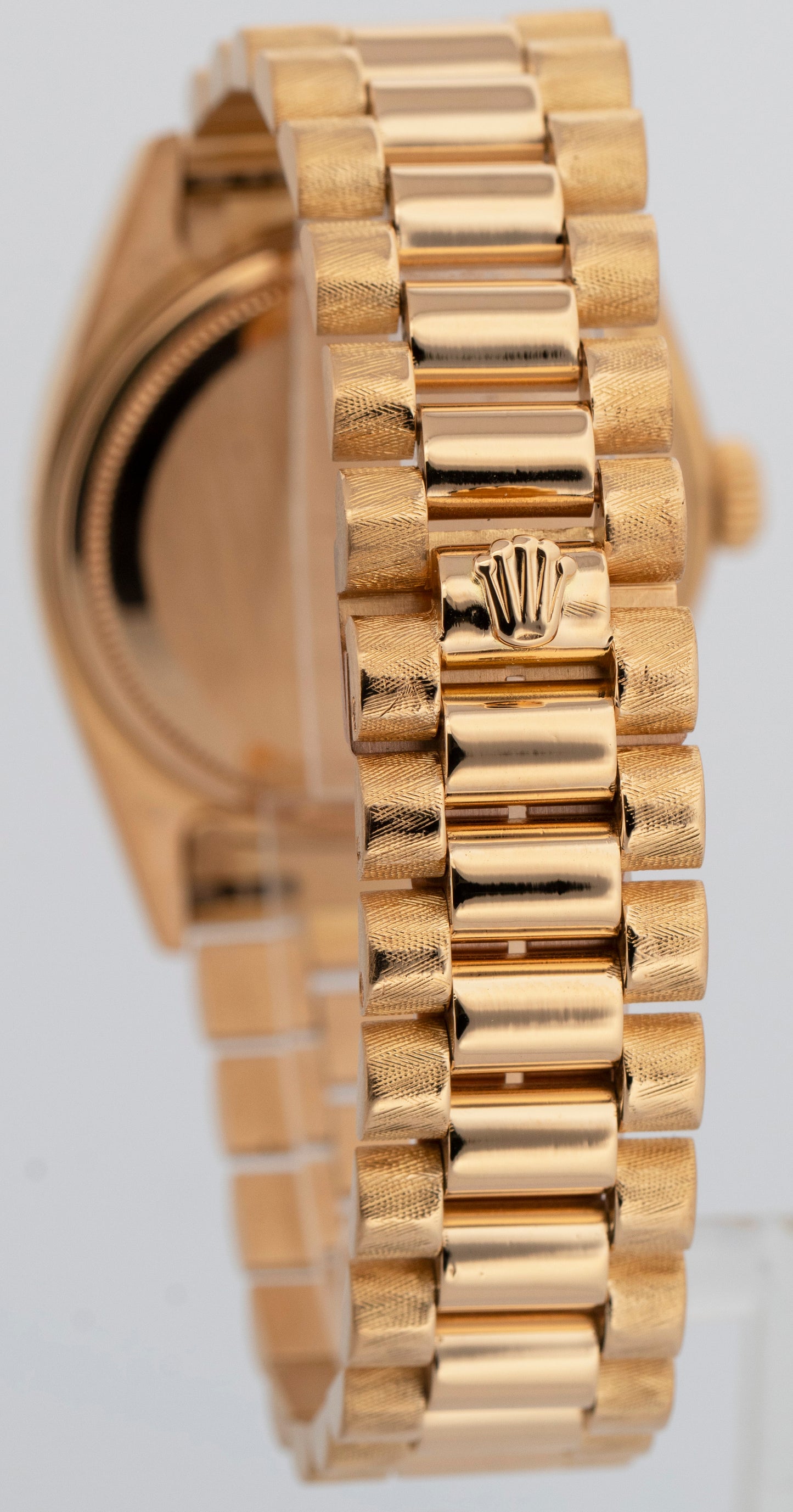 Rolex Day-Date President FLORENTINE Champagne 36mm 18K Yellow Gold Watch 18038