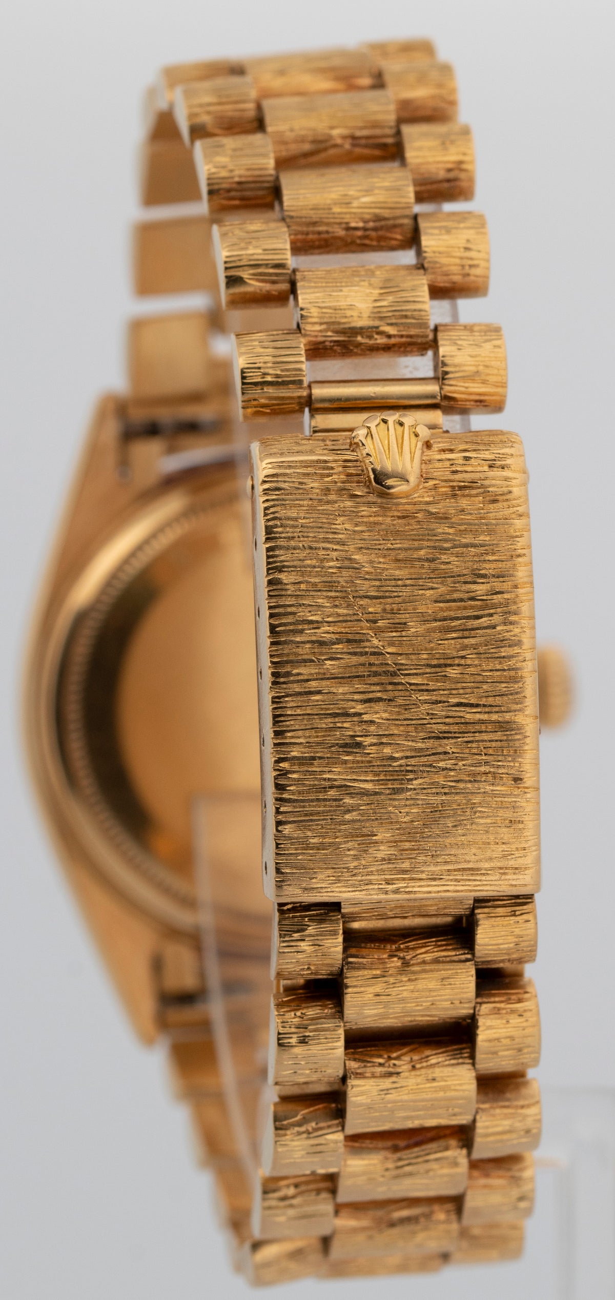 Rolex Day-Date President 1803 Bark Champagne 18K Yellow Gold 36mm Watch