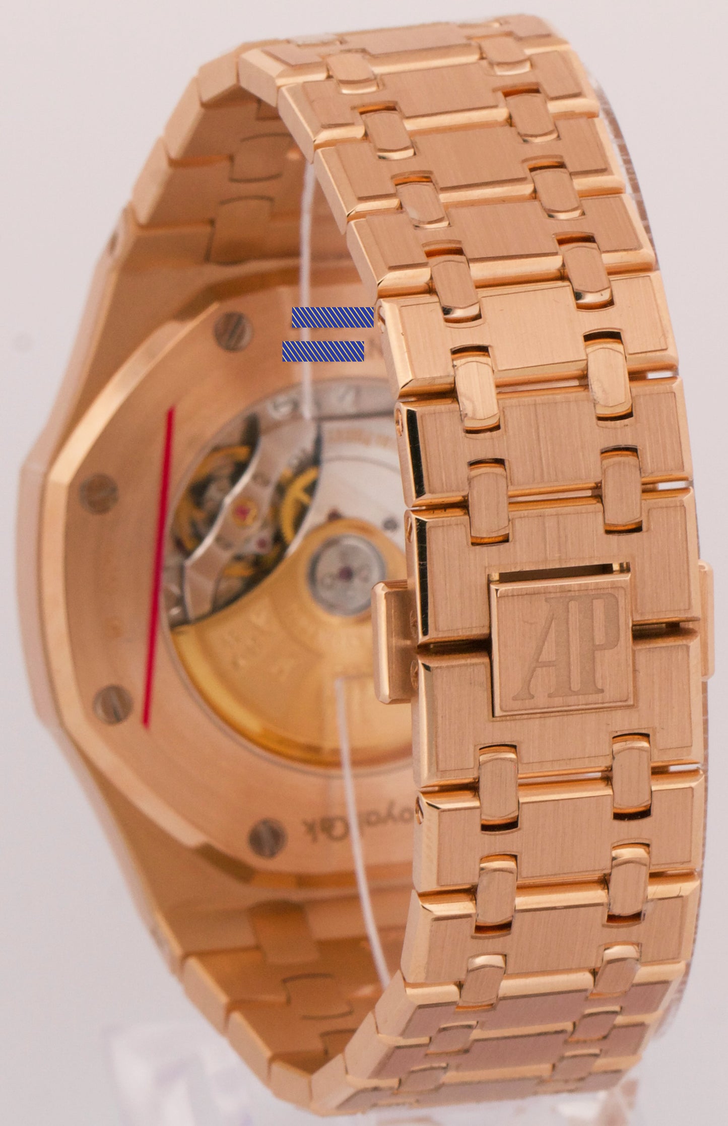 PAPERS Audemars Piguet Royal Oak 41mm BLACK 18K Gold 15400OR.OO.122OR.01 BOX