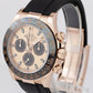 PAPERS Rolex Daytona Rose Gold Pink Sundust PAPERS Oysterflex Watch 116515 B+P