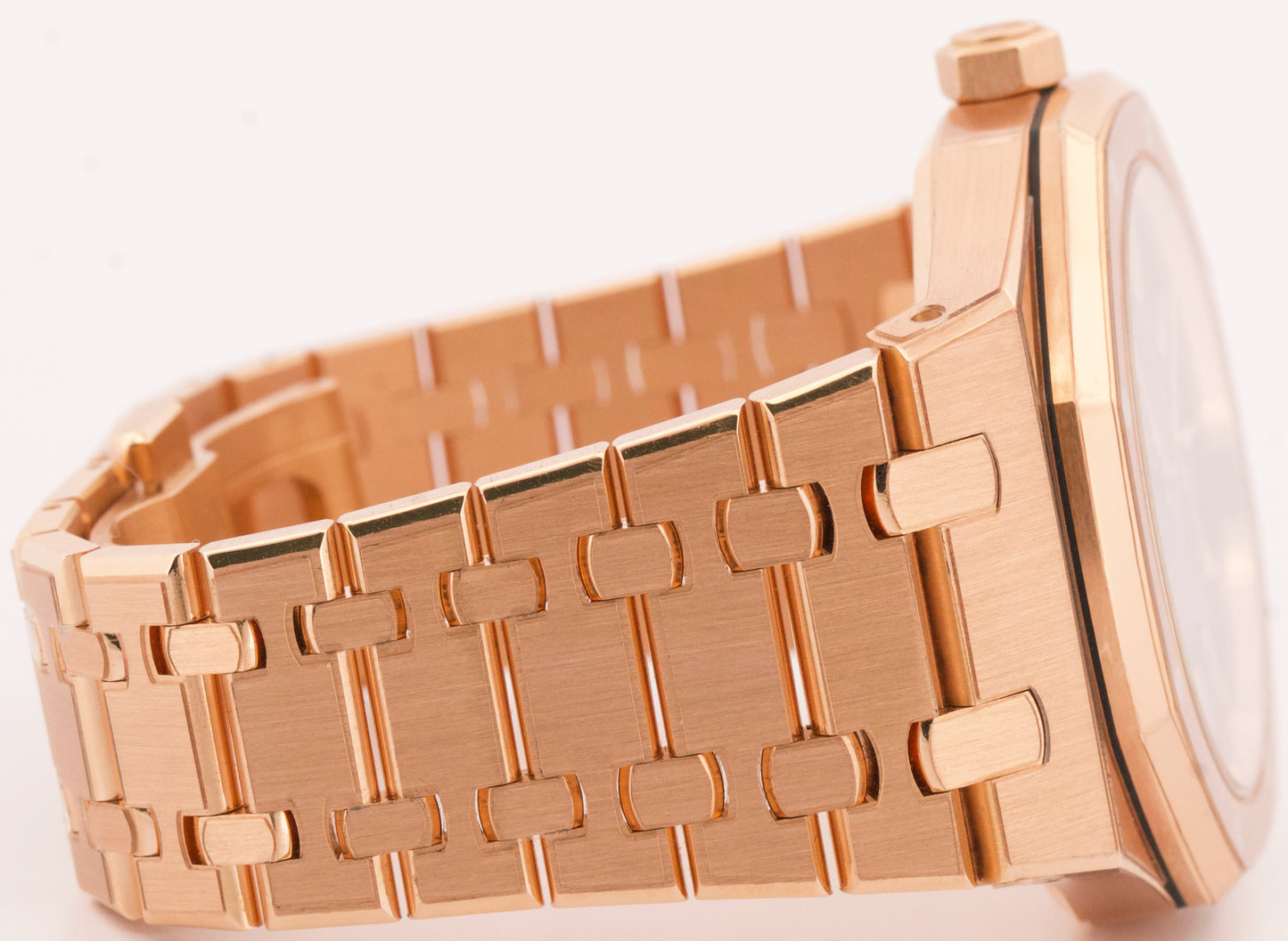PAPERS Audemars Piguet Royal Oak 41mm BLACK 18K Gold 15400OR.OO.122OR.01 BOX
