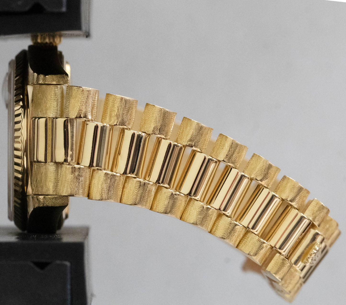 Rolex Day-Date President FLORENTINE Champagne 36mm 18K Yellow Gold Watch 18038