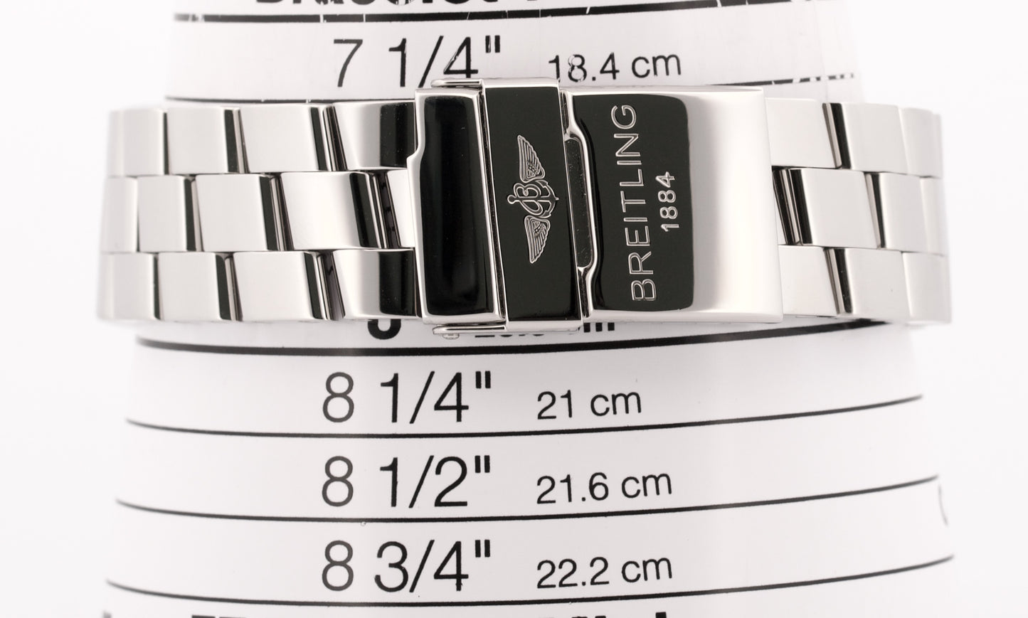 2013 Breitling Super Avenger Chronograph White 48mm Steel A13370 Box Papers