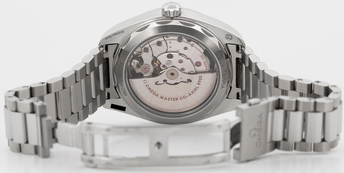 2025 PAPERS Omega Seamaster Aqua Terra Turquoise 41mm 220.10.41.21.03.006 Watch