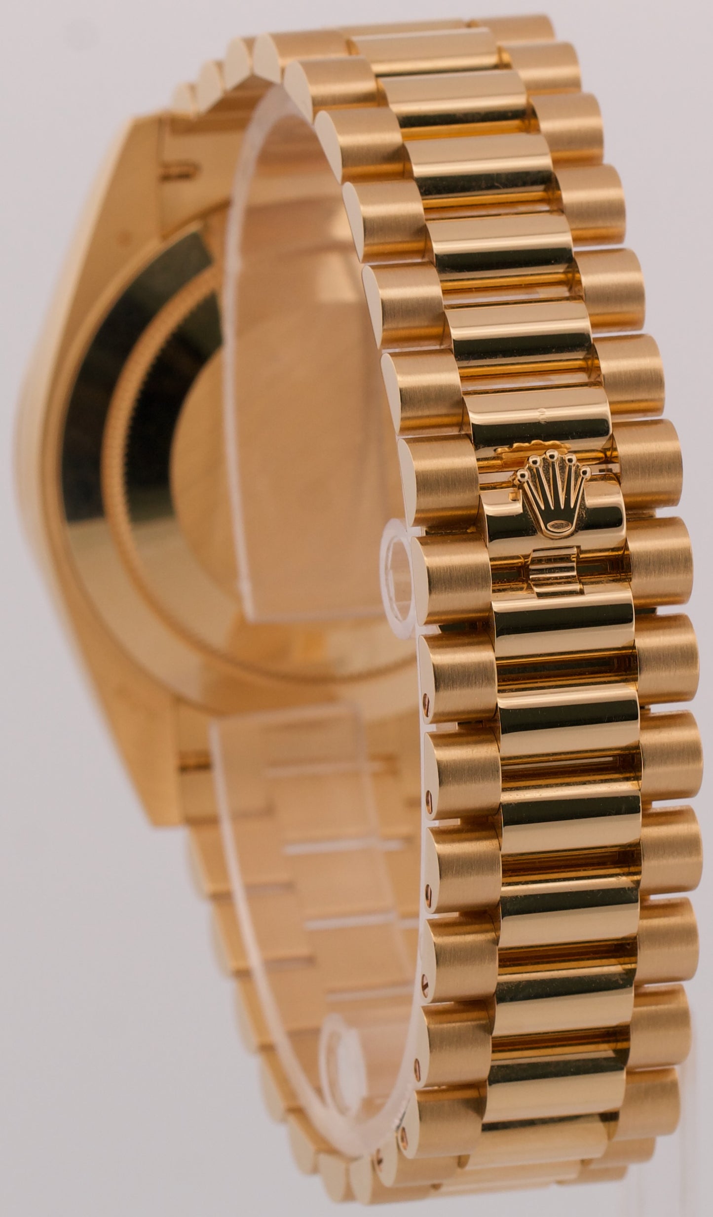 2026 PAPERS Rolex Day-Date President 18K Gold GREEN OMBRE ROMAN 40mm 228238 BOX