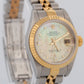 Ladies Rolex DateJust FACTORY MOP TEARDROP DIAMOND 18K 26mm JUBILEE 79173 BOX