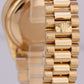 Rolex Day-Date President 36mm Silver FACTORY DIAMOND 18K Yellow Gold Watch 18048