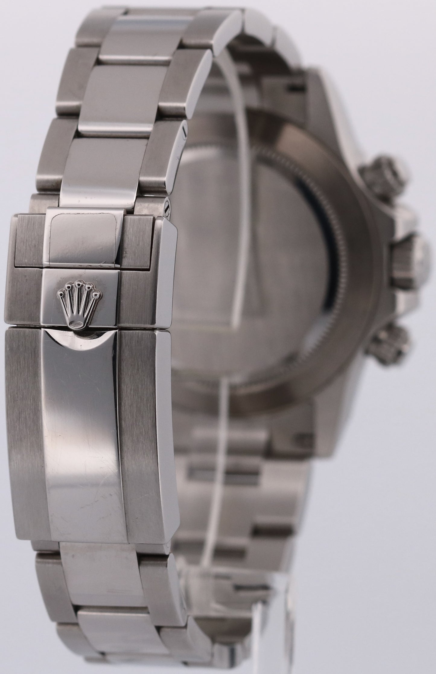 UNPOLISHED 2011 PAPERS Rolex Daytona Cosmograph APH WHITE Steel 40mm 116520 BOX
