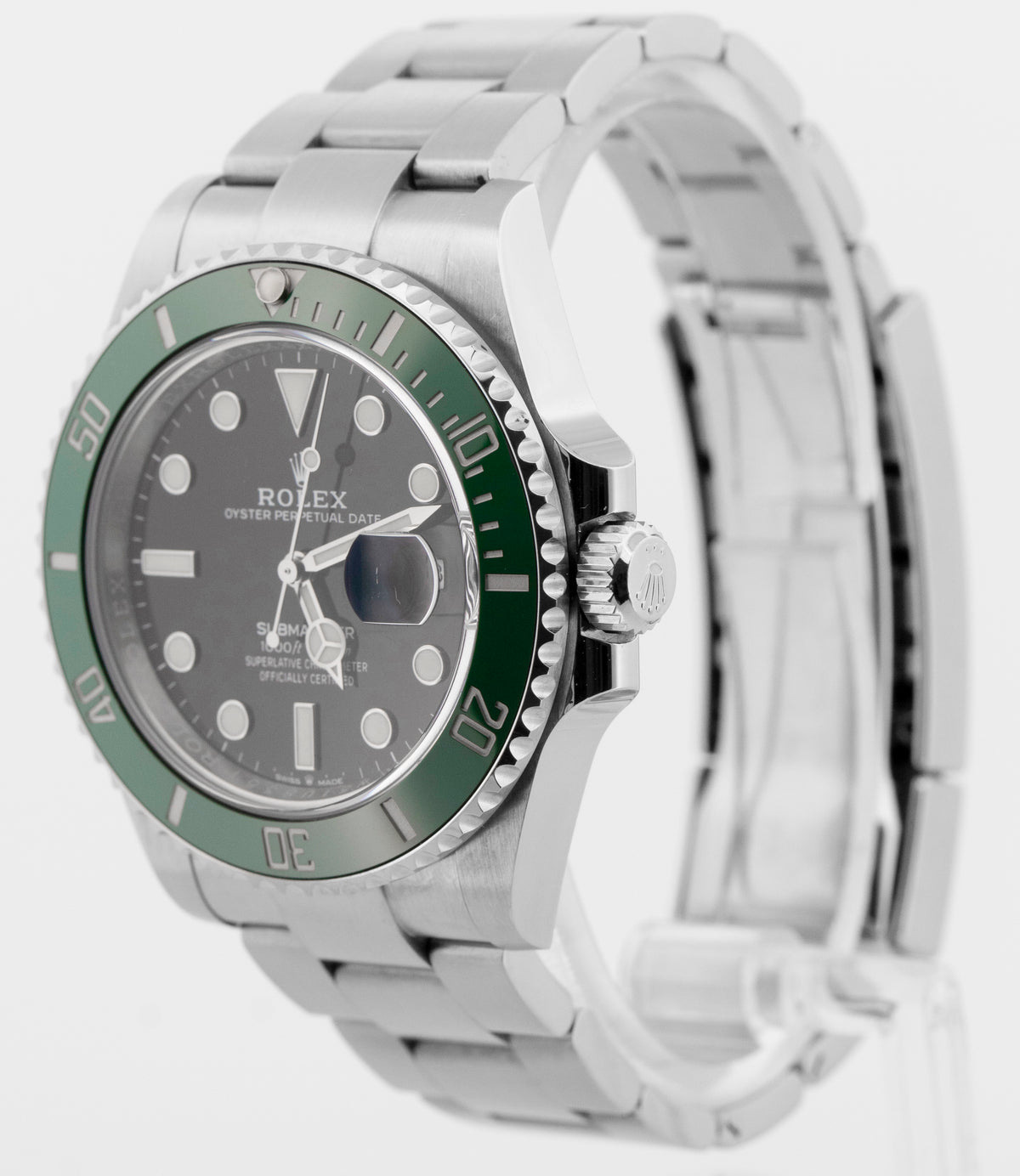 2021 Rolex Submariner Date 126610 LV Kermit Green Steel 41mm Watch Box Papers