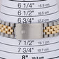 PAPERS Rolex DateJust 36mm PAPERS Silver Yellow Gold Stainless Watch 16233 BOX