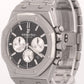 PAPERS Audemars Piguet Royal Oak Chronograph BLACK 41mm Steel 26331ST BOX
