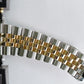 PAPERS Rolex DateJust 36mm PAPERS Silver Yellow Gold Stainless Watch 16233 BOX