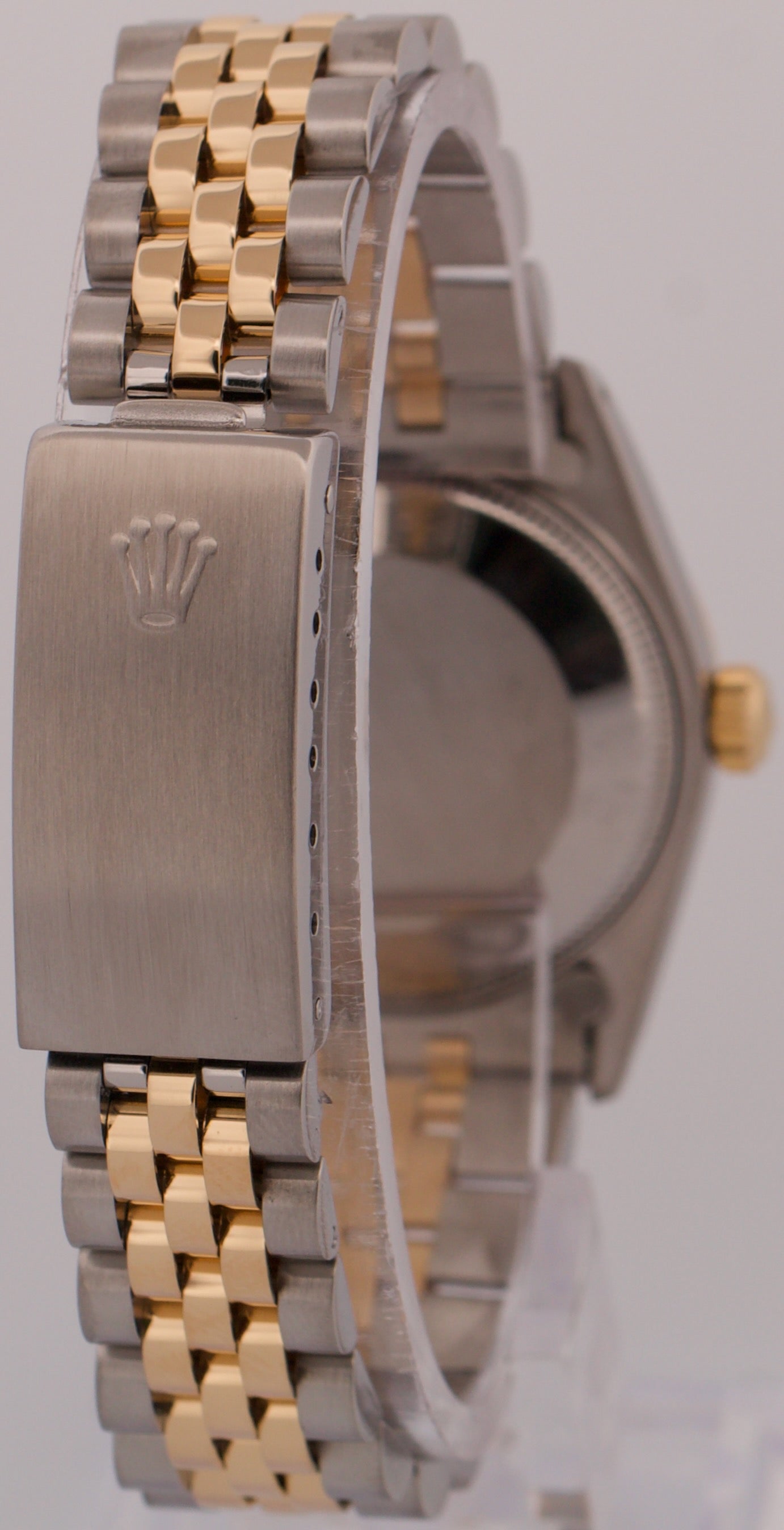 1987 Rolex DateJust Midsize CHAMPAGNE Two-Tone Gold Steel JUBILEE 31mm 68273