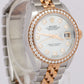 PAPERS Rolex DateJust MOP DIAMOND 28mm Steel JUBILEE 18K Rose Gold 279381RBR BOX