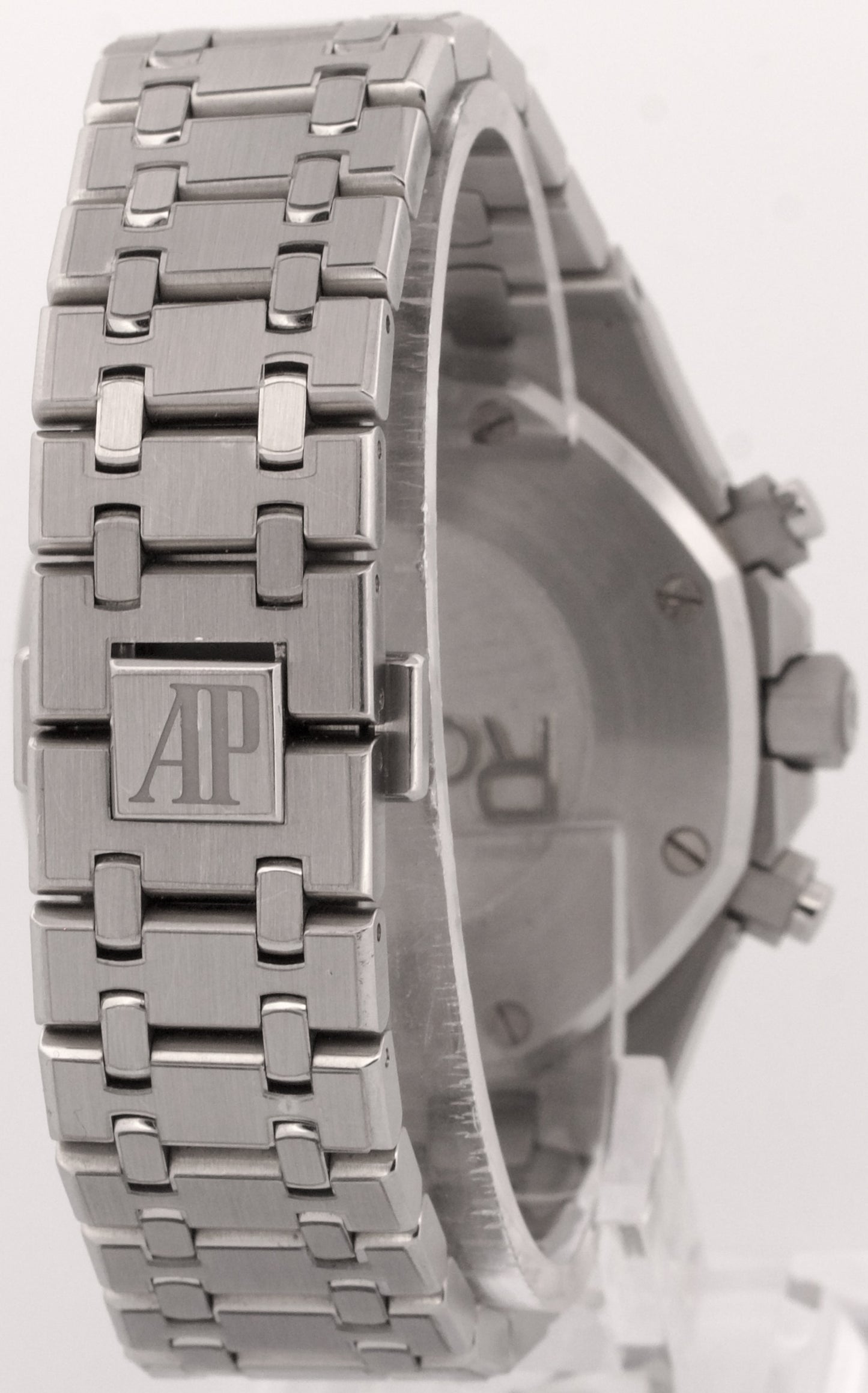 PAPERS Audemars Piguet Royal Oak Chronograph BLACK 41mm Steel 26331ST BOX