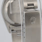 Ladies Rolex Oyster Perpetual BLUE Engine Turned 24mm NO-HOLES Watch 67230