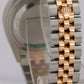PAPERS Rolex DateJust MOP DIAMOND 28mm Steel JUBILEE 18K Rose Gold 279381RBR BOX