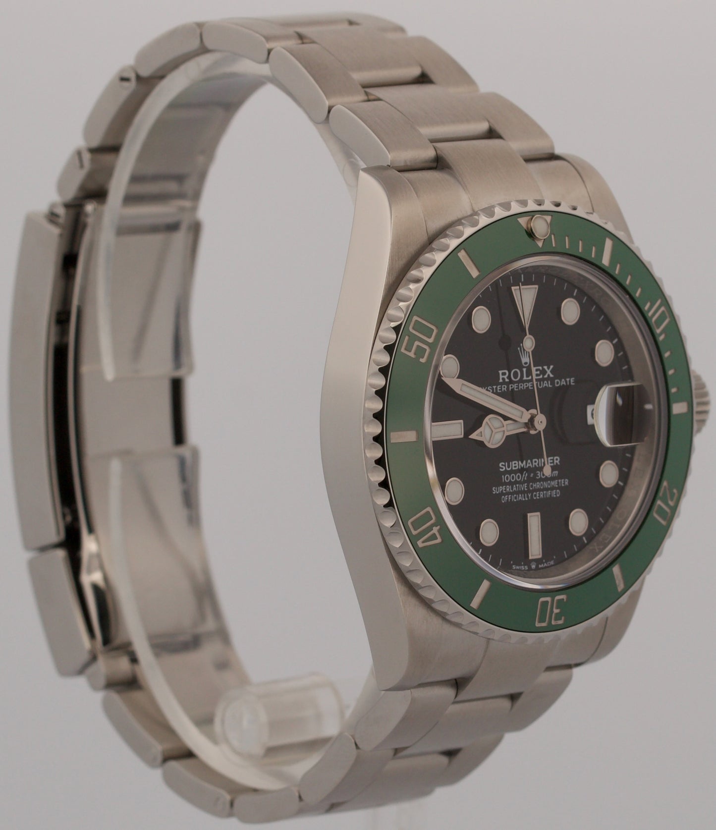 2024 Rolex Submariner Date 126610 LV Kermit Green Steel 41mm Watch Box Papers