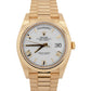 PAPERS Rolex Day-Date President 40mm WHITE ROMAN 18K Yellow Gold 228238 BOX