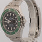 2024 Rolex Submariner Date 126610 LV Kermit Green Steel 41mm Watch Box Papers