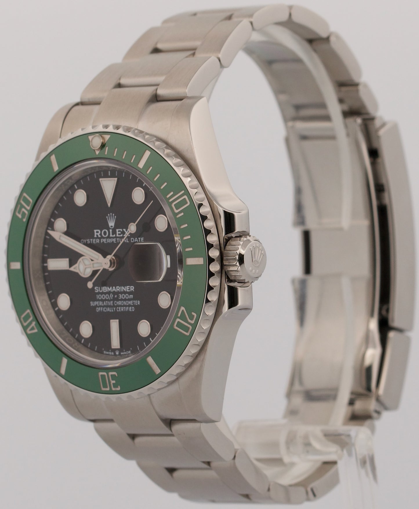 2024 Rolex Submariner Date 126610 LV Kermit Green Steel 41mm Watch Box Papers