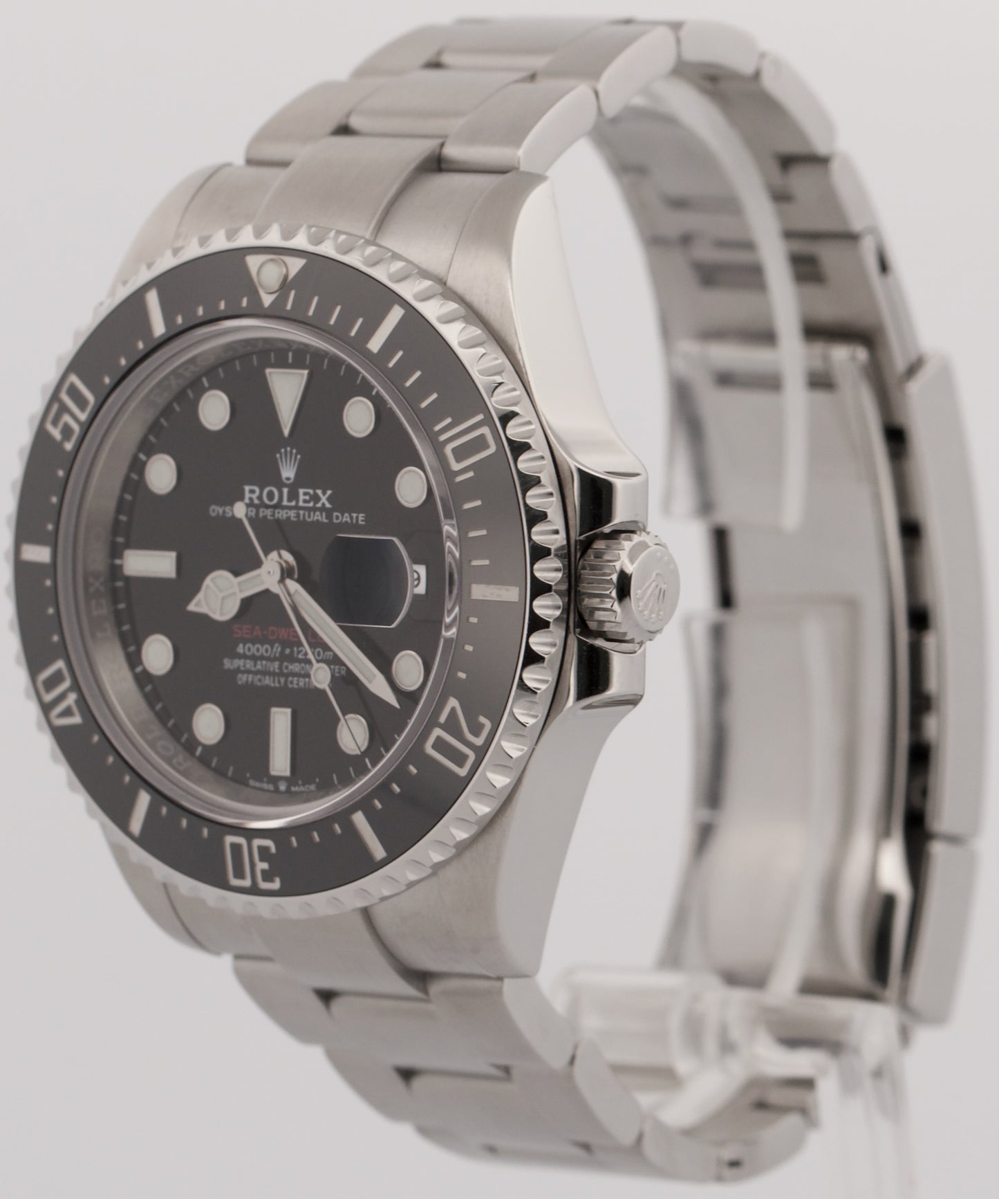 2021 PAPERS Rolex Sea-Dweller 50th-Anniversary Red BLACK 43mm Steel 126600 BOX