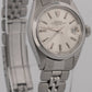1975 Ladies Rolex Oyster Perpetual Date 26mm SILVER Stainless JUBILEE Watch 6916