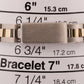 Rolex Oyster Perpetual 26mm 18K Yellow Gold BLACK DIAMOND Steel OYSTER 6719 BOX