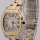 Ladies Cartier Roadster Silver Roman 31mm Quartz 18K Steel 2675 W62026Y4 Watch