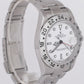 Rolex Explorer II Polar White Stainless Steel NO-HOLES CASE 40mm Watch 16570
