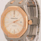 Audemars Piguet Royal Oak WHITE Steel 18K Gold 41mm 15400SR.OO.1220SR.01 BOX