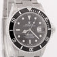 MINT PAPERS Rolex Submariner Date BLACK Stainless Steel 40mm Watch 16610 BOX