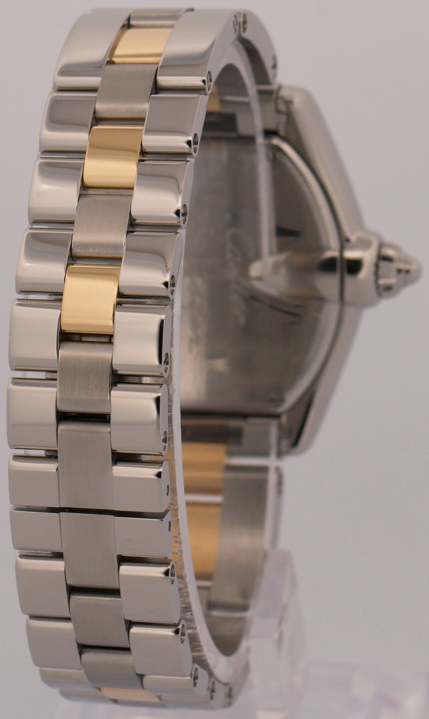 Ladies Cartier Roadster Silver Roman 31mm Quartz 18K Steel 2675 W62026Y4 Watch