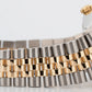 Rolex DateJust CHAMPAGNE Two-Tone 18K Yellow Gold Steel 36mm 16013 Watch