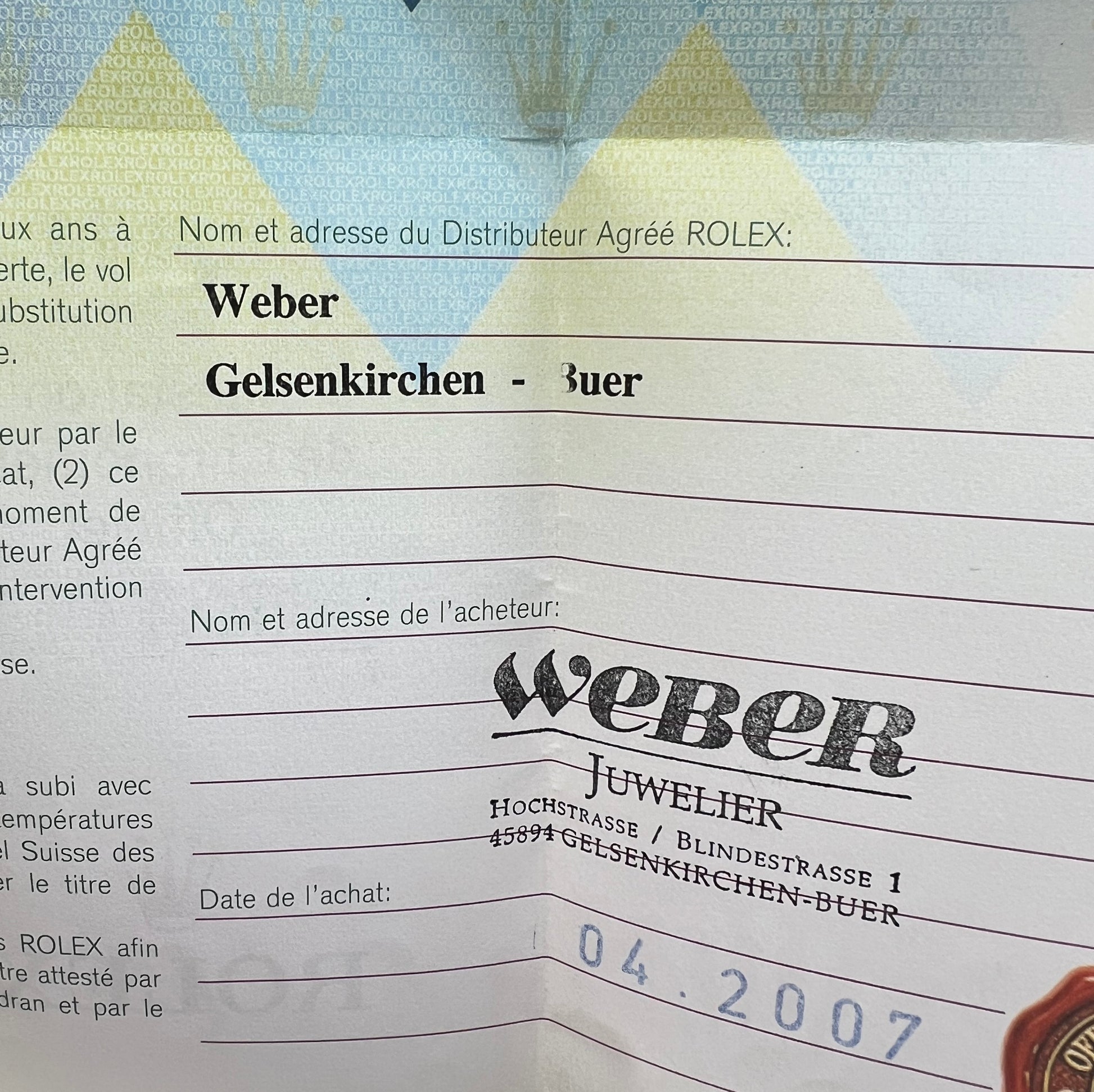 MINT PAPERS Rolex Daytona Cosmograph BEACH PINK MOP White Gold