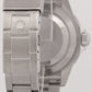 MINT PAPERS Rolex Submariner Date BLACK Stainless Steel 40mm Watch 16610 BOX