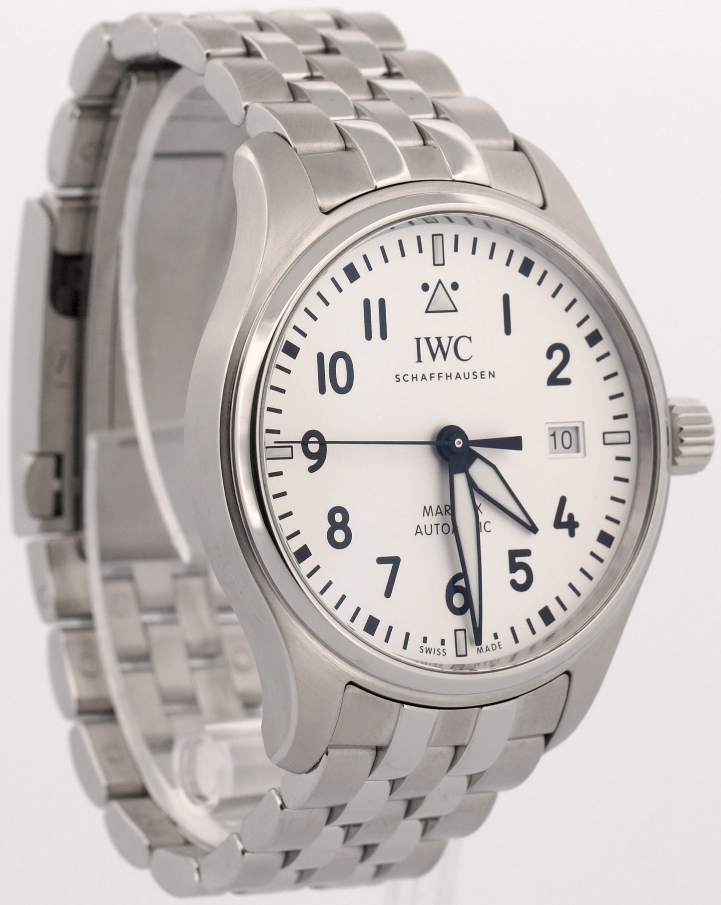 2023 PAPERS IWC Pilot Watch Mark XX SILVER Stainless Steel 40mm IW328208 BOX
