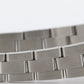 Ladies Rolex Oyster Perpetual PATINA SILVER Engine-Turned Steel 24mm Watch 67230