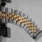 Rolex DateJust CHAMPAGNE Two-Tone 18K Yellow Gold Steel 36mm 16013 Watch