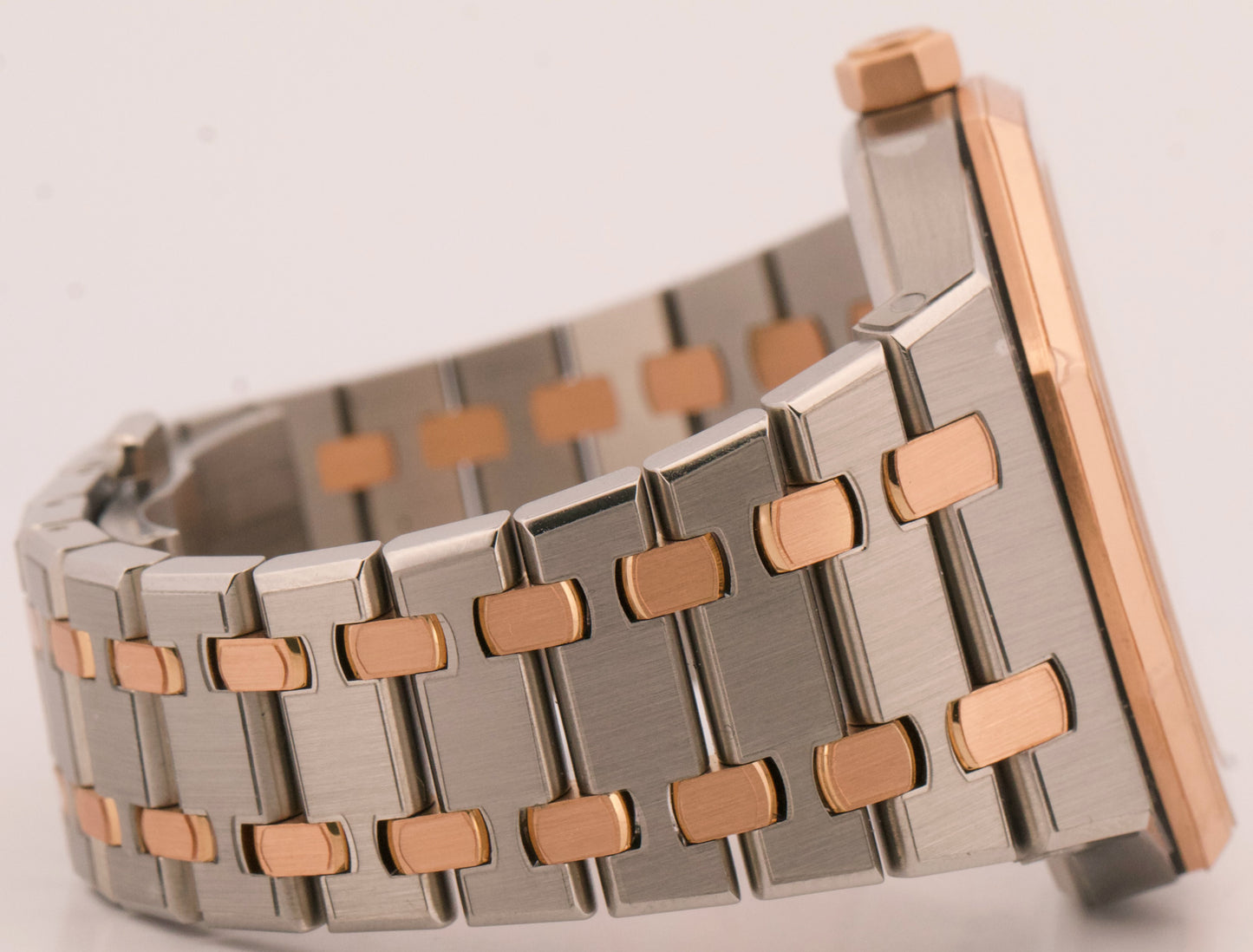 Audemars Piguet Royal Oak WHITE Steel 18K Gold 41mm 15400SR.OO.1220SR.01 BOX