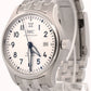 2023 PAPERS IWC Pilot Watch Mark XX SILVER Stainless Steel 40mm IW328208 BOX