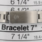 Ladies Rolex Oyster Perpetual PATINA SILVER Engine-Turned Steel 24mm Watch 67230