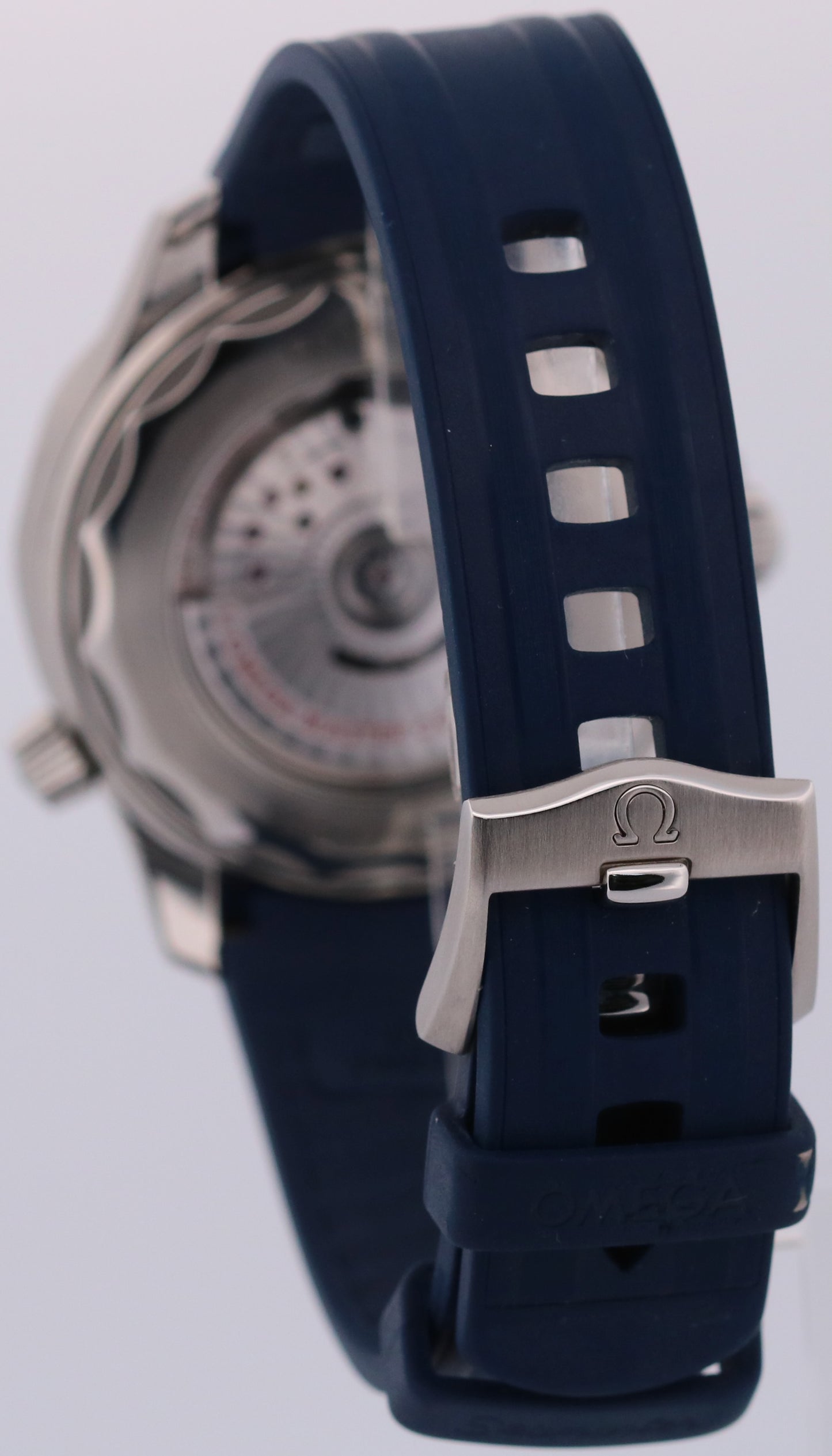 PAPERS Omega Seamaster Diver Steel BLUE GREY WAVE 42mm 210.32.42.20.06.001 BOX