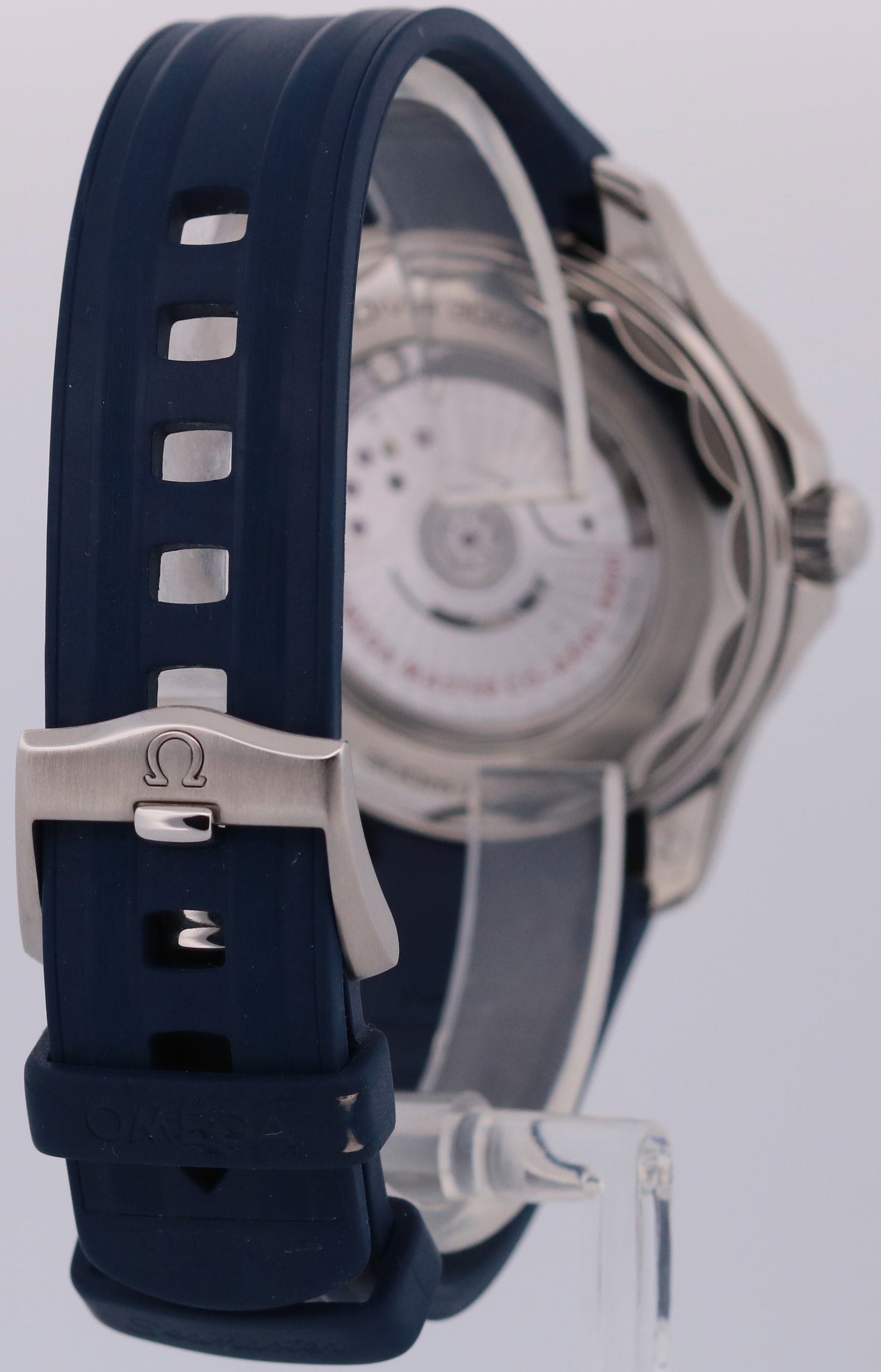 PAPERS Omega Seamaster Diver Steel BLUE GREY WAVE 42mm 210.32.42.20.06.001 BOX