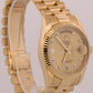 Rolex Day-Date President FACTORY CHAMPAGNE DIAMOND 18K Yellow Gold 36mm 118238